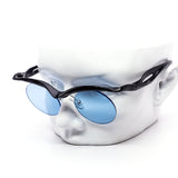 12 Pack: Oval Festival Semi-Rimless Wholesale Sunglasses