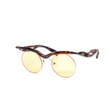 12 Pack: Oval Festival Semi-Rimless Wholesale Sunglasses