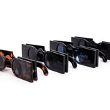 12 Pack: Fun Blocky Circle Chunky Wholesale Sunglasses