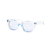 12 Pack:  Urban Minimalist Liquid Clear Color Wholesale Sunglasses