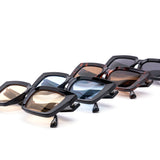 12 Pack: Minimalist Chunky Square Frame Wholesale Sunglasses