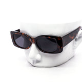 12 Pack: Modern Classy Chunky Rounded Rectangular Wholesale Sunglasses