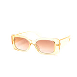 12 Pack: Modern Classy Chunky Rounded Rectangular Wholesale Sunglasses