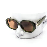 12 Pack: Elegant High-Fashion Metal Accented Wholesale Sunglasses