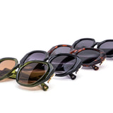 12 Pack: Elegant High-Fashion Metal Accented Wholesale Sunglasses