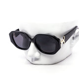 12 Pack: Elegant High-Fashion Metal Accented Wholesale Sunglasses