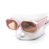 12 Pack: Bold Geometric Chunky Festival Wholesale Sunglasses