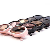 12 Pack: Bold Geometric Chunky Festival Wholesale Sunglasses