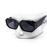 12 Pack: Bold Geometric Chunky Festival Wholesale Sunglasses