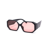 12 Pack: Bold Geometric Chunky Festival Wholesale Sunglasses