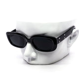 12 Pack: Bold Chunky Rectangle Shades Wholesale Sunglasses