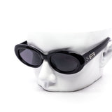 12 Pack: Chic Classy Oval Metal Accent Wholesale Sunglasses