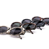 12 Pack: Chic Classy Oval Metal Accent Wholesale Sunglasses