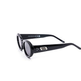 12 Pack: Chic Classy Oval Metal Accent Wholesale Sunglasses