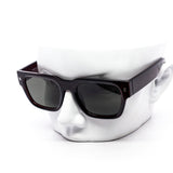 12 Pack: Sophisticated Chunky Block Square Wholesale Sunglasses