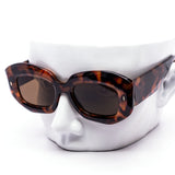 12 Pack: Retro Luxe 60s Chunky Frame Wholesale Sunglasses