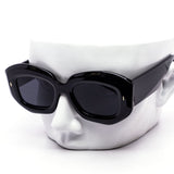 12 Pack: Retro Luxe 60s Chunky Frame Wholesale Sunglasses