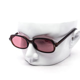 12 Pack: Squarish Oval Thin Minimal Wholesale Sunglasses