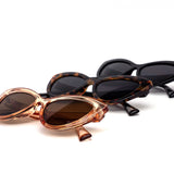 12 Pack: Retro Cat Eye with Metal Accent Wholesale Sunglasses