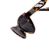 12 Pack: Retro Cat Eye with Metal Accent Wholesale Sunglasses