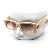 12 Pack: Vanta Icon – Designer Shield Rectangle Sunglasses Wholesale