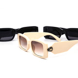 12 Pack: Vanta Icon – Designer Shield Rectangle Sunglasses Wholesale