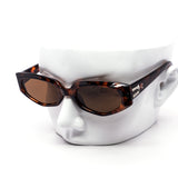 12 Pack: Slim Hexagon Cat Eye Chunky Wholesale Sunglasses
