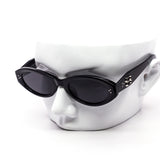 12 Pack: Slim Oval Cat Eye K-Pop Chunky Frames Wholesale Sunglasses