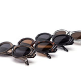 12 Pack: Slim Oval Cat Eye K-Pop Chunky Frames Wholesale Sunglasses