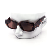 12 Pack: Chunky Trendy Angular Square Wholesale Sunglasses