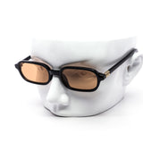 12 Pack: Minimal Skinny Oval Rectangle Metal Accents Wholesale Sunglasses