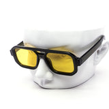 12 Pack: Modern Square Aviator Chunky Wholesale Sunglasses