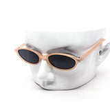 12 Pack: Teardrop Oval Thin Frame Wholesale Sunglasses