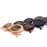 12 Pack: Minimal Rounded Hexagon Chunky MVL Wholesale Sunglasses