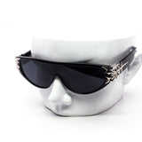 12 Pack: Frozen Heart Chunky Shield Wholesale Sunglasses