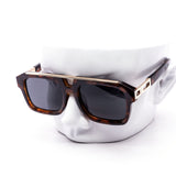 12 Pack: Luxe Chunky Square Aviator Wholesale Sunglasses