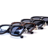 12 Pack: Luxe Chunky Square Aviator Wholesale Sunglasses