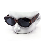 12 Pack: Chunky Semi-Oval Lens-on-Frame Wholesale Sunglasses