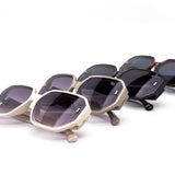 12 Pack: Chunky Hexa-Lens Fashion Wholesale Sunglasses