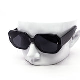 12 Pack: Chunky Hexa-Lens Fashion Wholesale Sunglasses