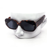 12 Pack: Chunky Hexa-Lens Fashion Wholesale Sunglasses
