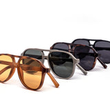 12 Pack: Modern Classic Aviator Metal Accent Assorted Wholesale Sunglasses