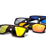 12 Pack: KUSH Modern Square Mirror Style Wholesale Sunglasses