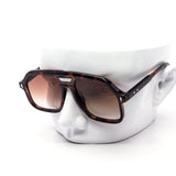 12 Pack: Oversized Droop Aviator Mix Wholesale Sunglasses