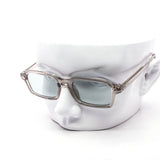 12 Pack: Modern Slim Rectangle Wholesale Sunglasses