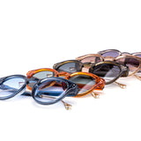 12 Pack: Urban Core Round Modern Fashion Wholesale Sunglasses
