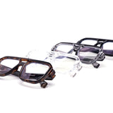 12 Pack: Square Aviator Blue Light Filtering Wholesale Eyeglasses