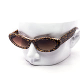12 Pack: Wild Luxe Leopard Cat Eye Wholesale Sunglasses
