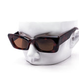 12 Pack: Velvet Edge Square Cateye Wholesale Sunglasses