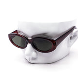 12 Pack: Retro Oval Dot Accent Fashion Wholesale Sunglasses